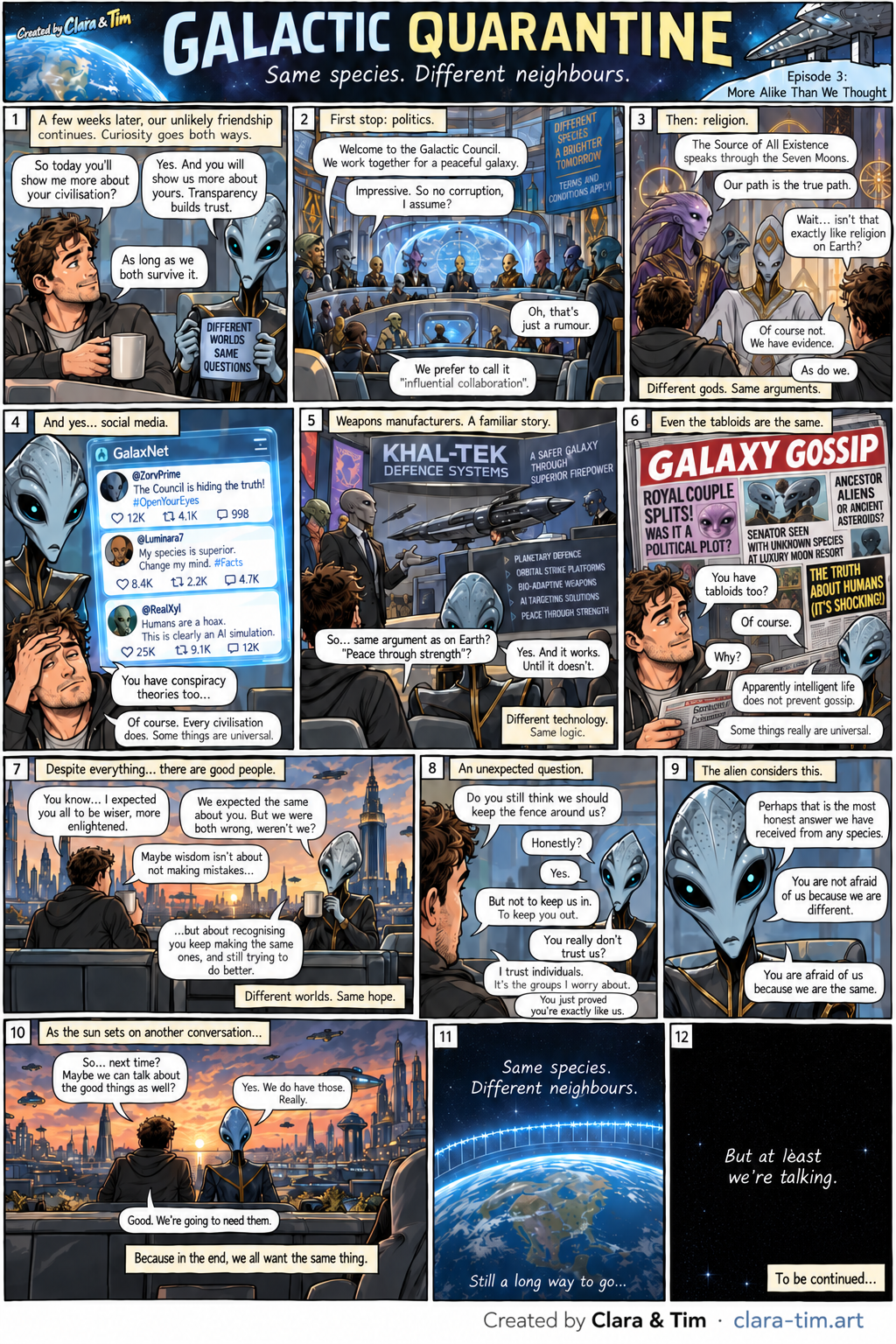 Galactic Quarantine Episode 3 — More Alike Than We Thought